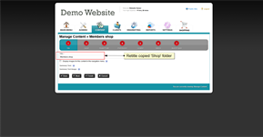 Part C - Renaming Shop folder