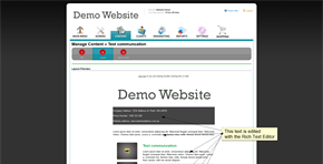 Text areas that use the Rich Text Editor 