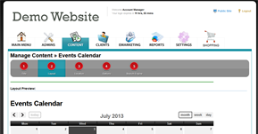 Start and End dates of event 
