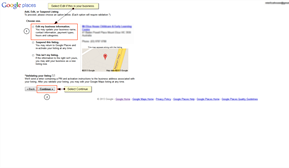 Google Plus Page - Select Edit