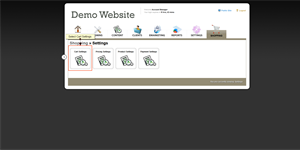 Select Cart Settings