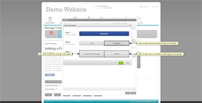 Adding A Facebook Comment Icon