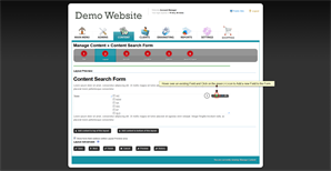 Content Search Form Add New Field