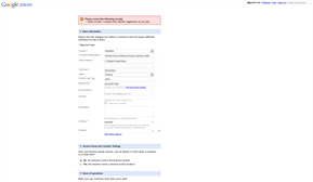 Make Edits to the Information and Click Submit